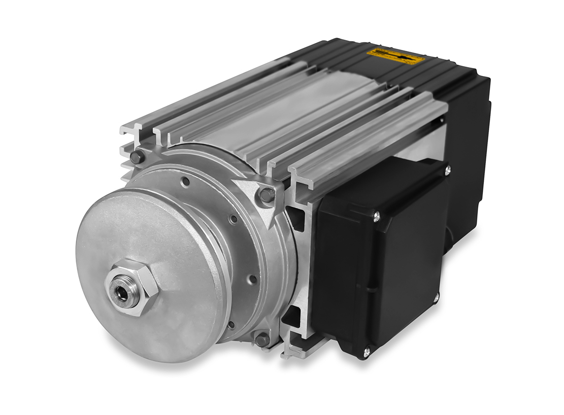 Flat motor D65SA2 - 1.5 kW-B14 - Rotation right
