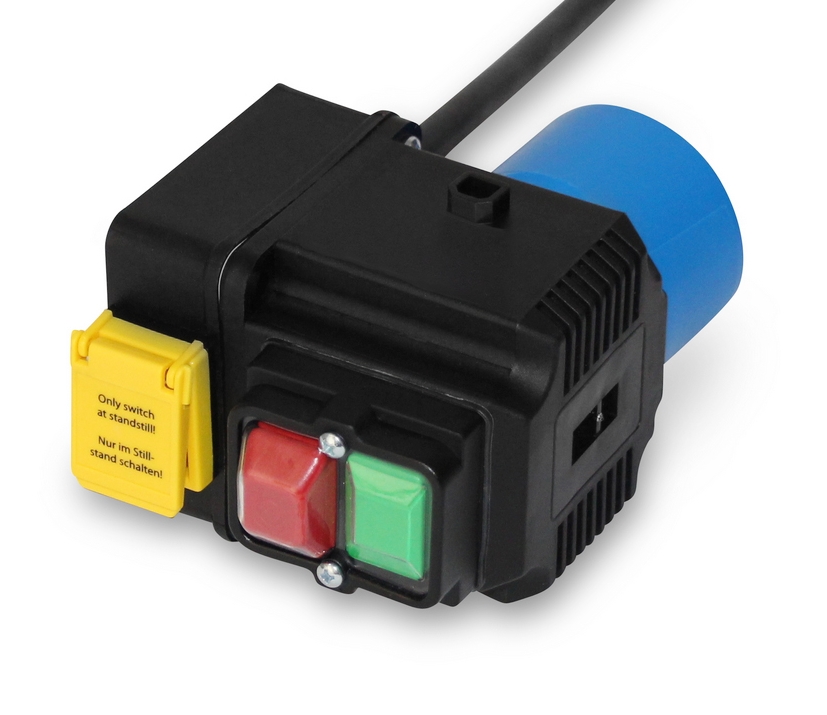 Interrupteur marche/arrêt 230V avec sélecteur de rotation gauche/droite