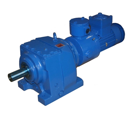 ATEX electric motor with gear