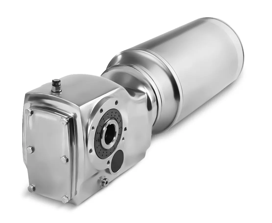 ESK67-90S-4-1,1 kW-29 o/min konisk girmotor i rustfritt stål