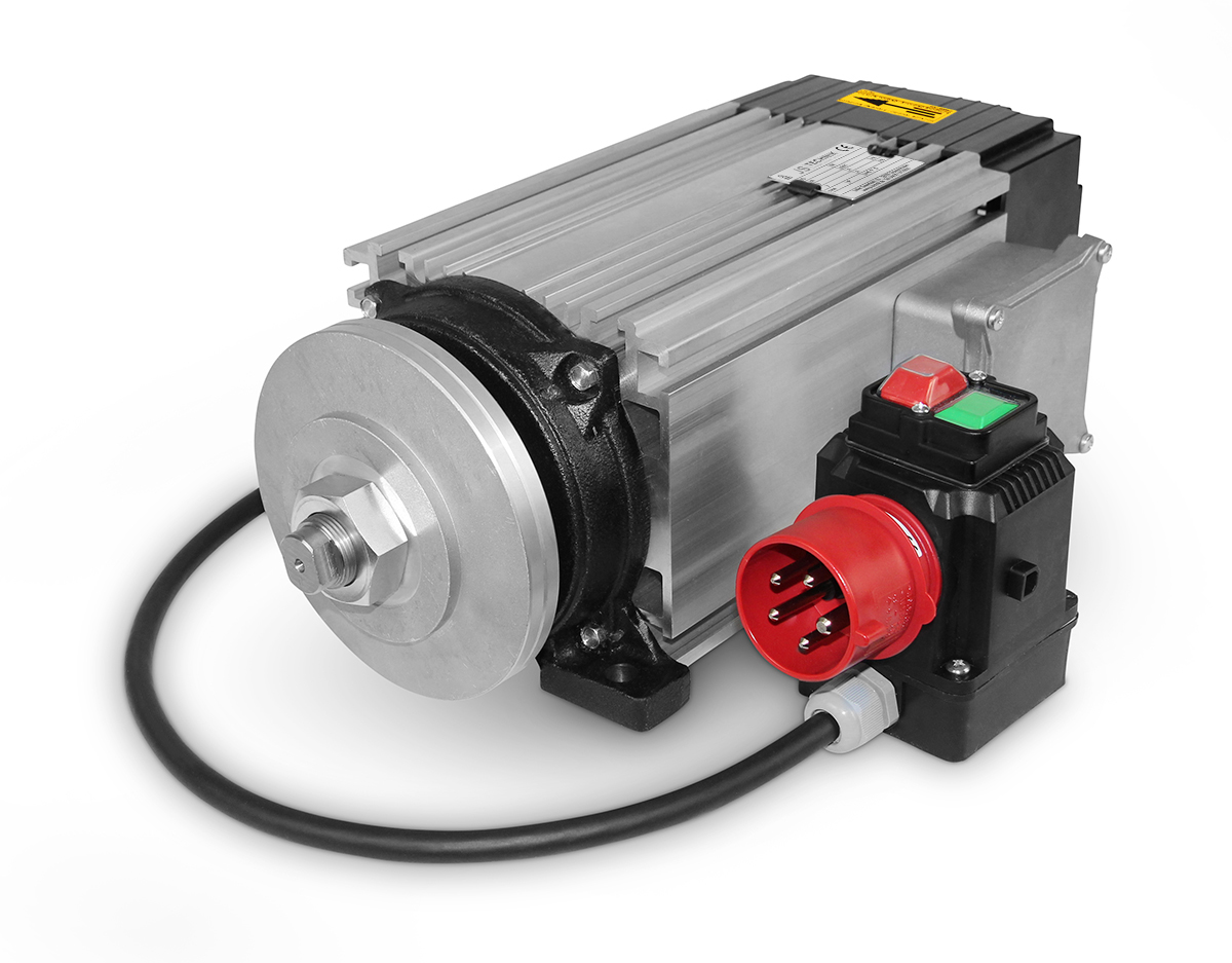 Flat motor D71SA2 – 4.0 kW-B3  - Rotation left