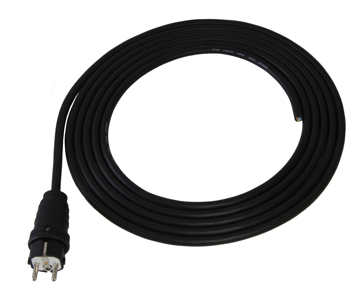 Connection cable 3 x 1.5 mm² with Schuko plug 230 volts