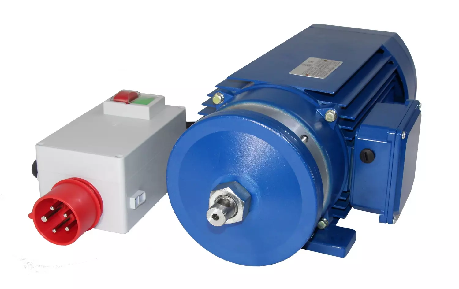400 V sirkelsagmotor 5,5 kW + 7,5 kW + motorbryter med elektronisk brems