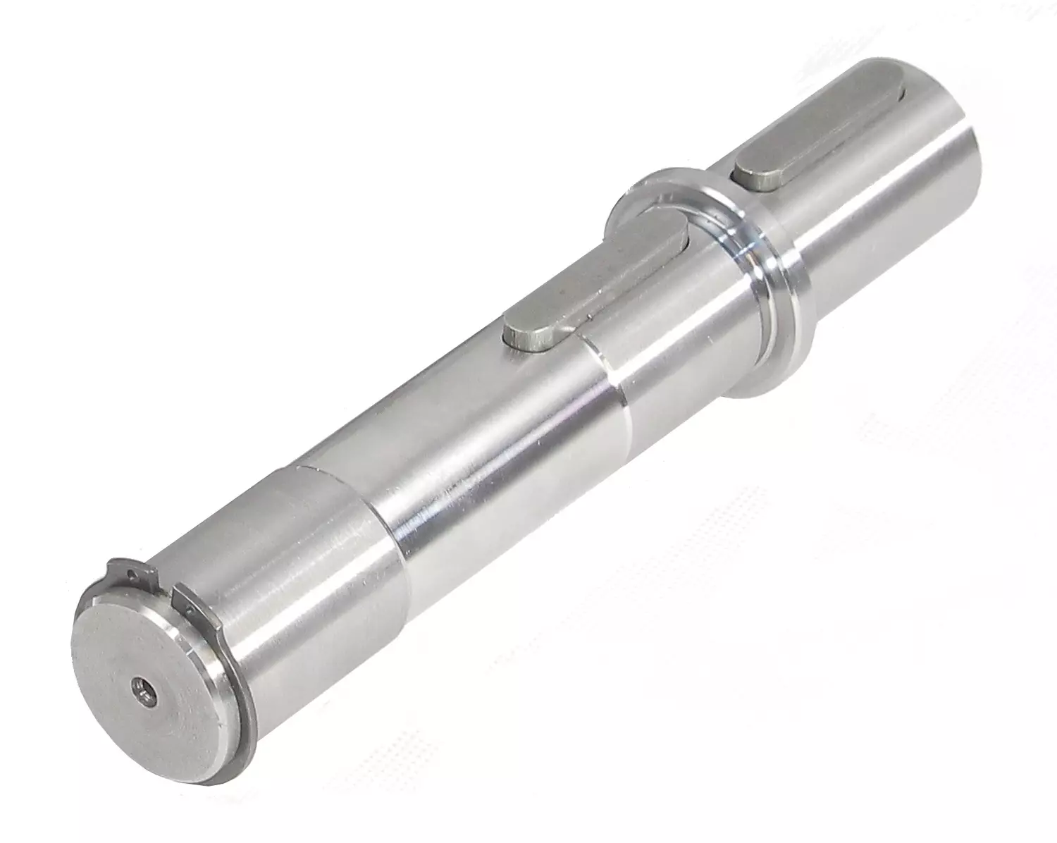 Pluggbar aksel for motor