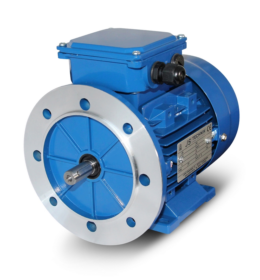 Motor trifásico MS 63P- 0,25 kW, 4 polos- B35