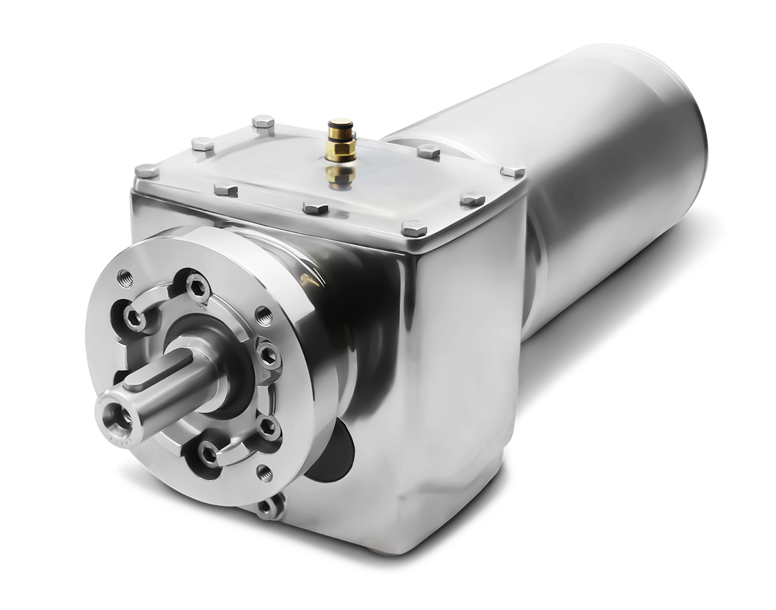 ESRF37-71-4-0,25 kW-40 rpm Stainless steel helical geared motor