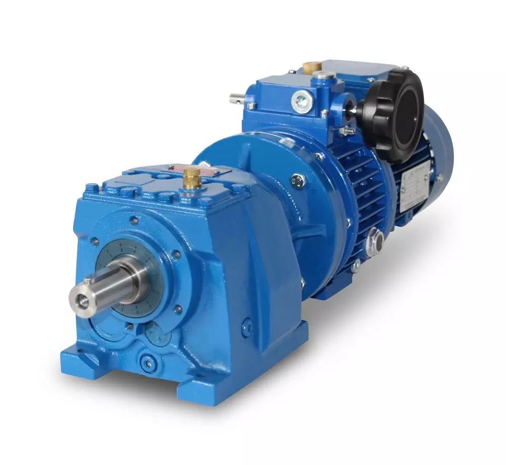 MV003/B5+V05-71-4 - 0,25 kW – 8,5-41 Upm Stirnrad- Verstellgetriebemotor